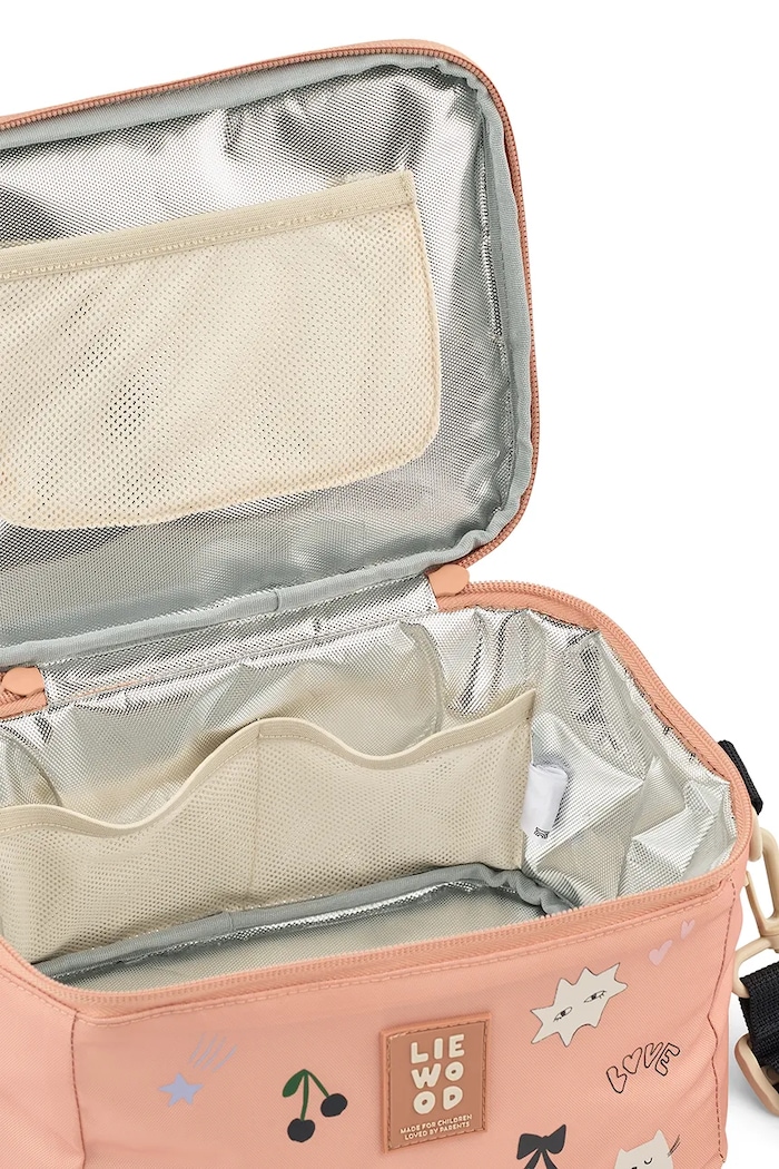 Liewood torba na lunch dziecięca Toby Medium Thermal Bag LW20235.G.9BY2 różowy AW26