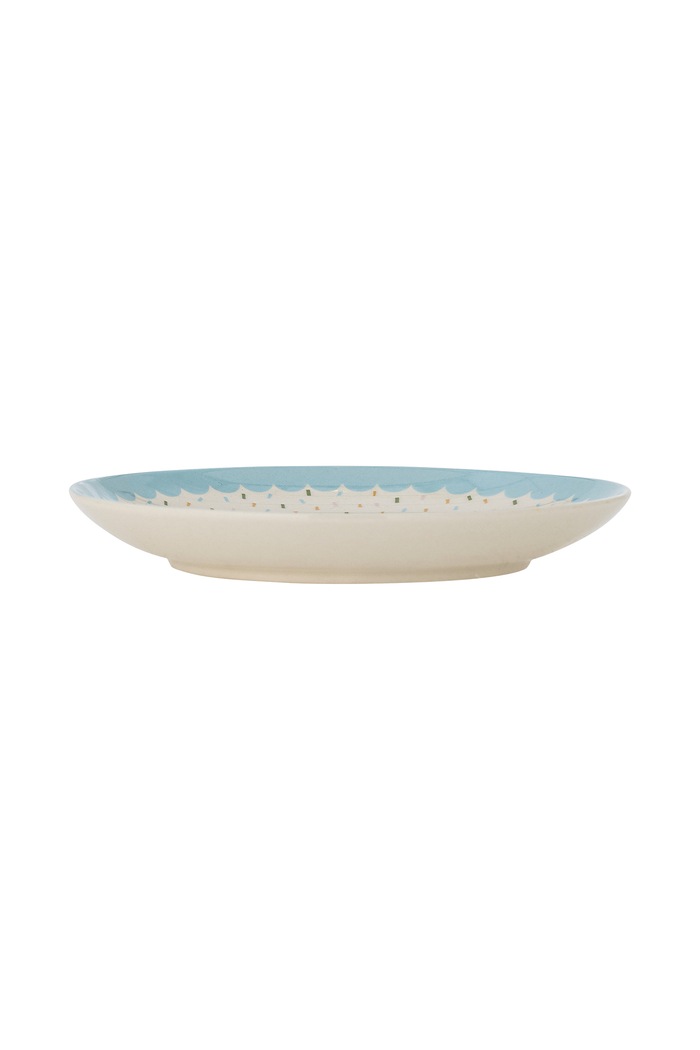 Bloomingville MINI Talerz dziecięcy Celebrate Plate 82063092 żółty AW26