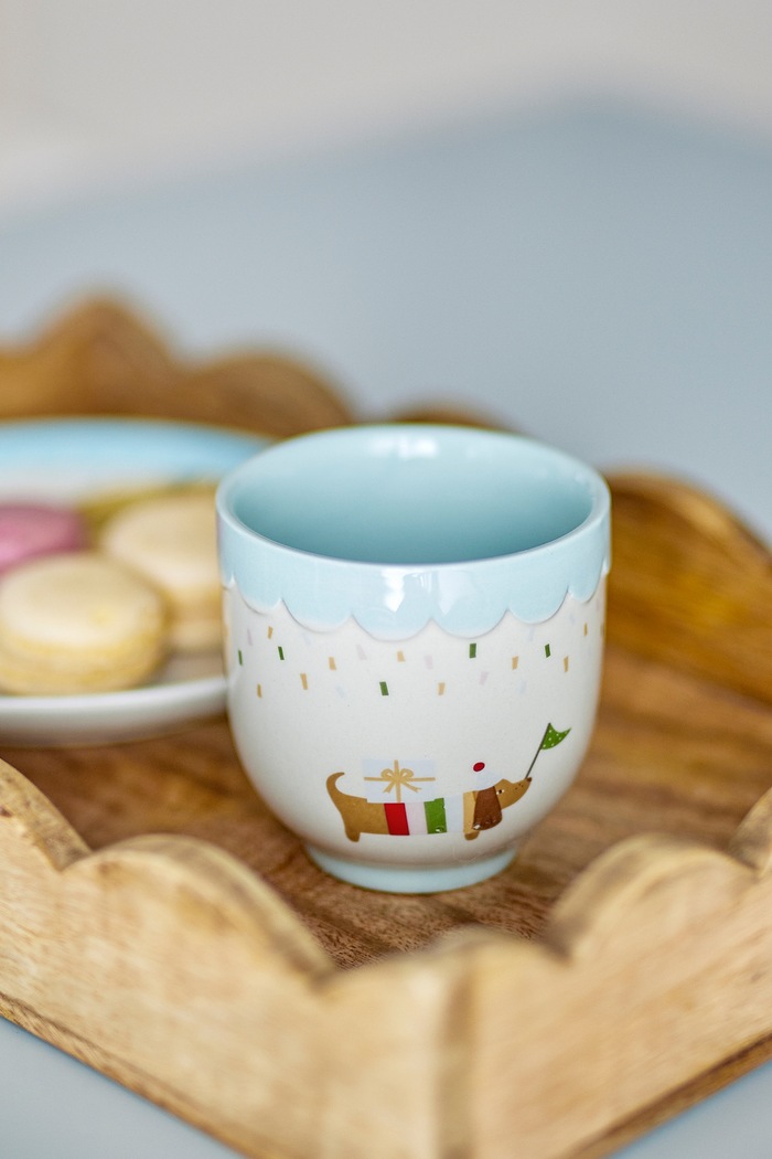 Kubek dziecięcy Celebrate Cup Bloomingville MINI niebieski 82063087