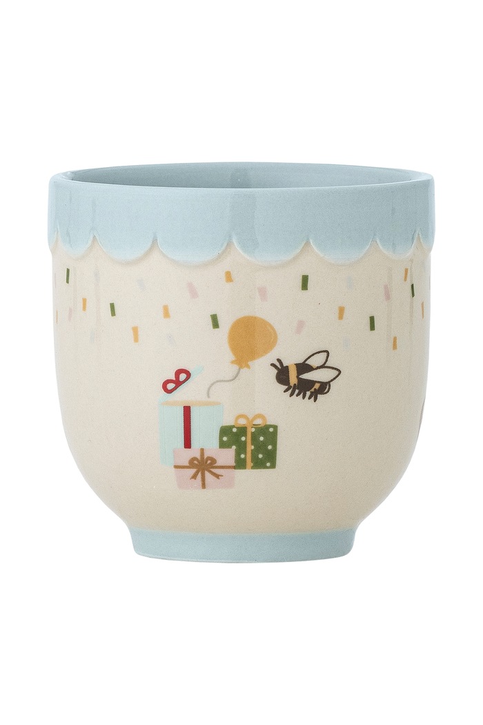 Chłopiec Bloomingville MINI Kubek dziecięcy Celebrate Cup 82063087 niebieski