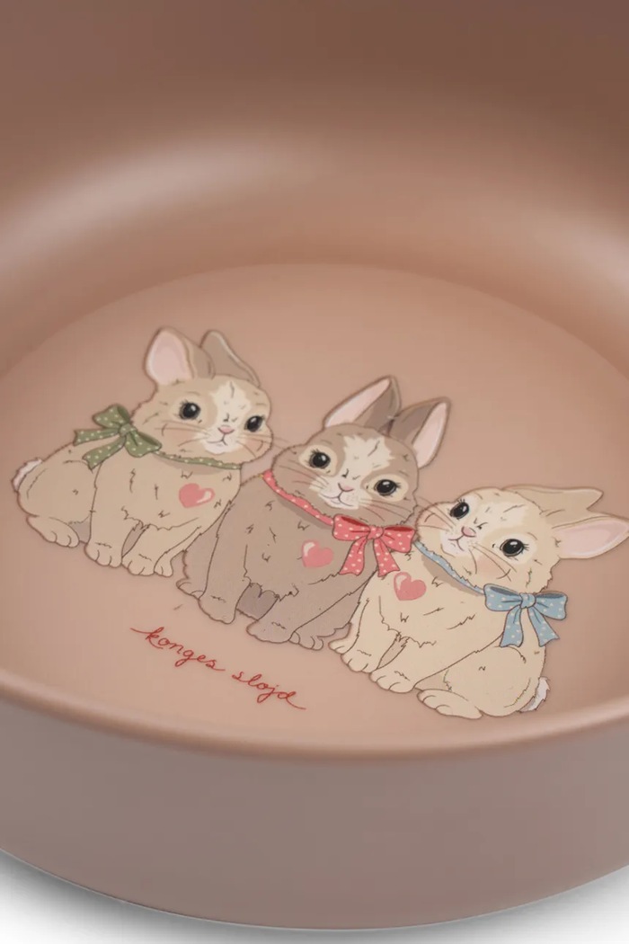 Zestaw naczyń dziecięcy DINNER SET Konges Sløjd KS106442.9BY2 różowy