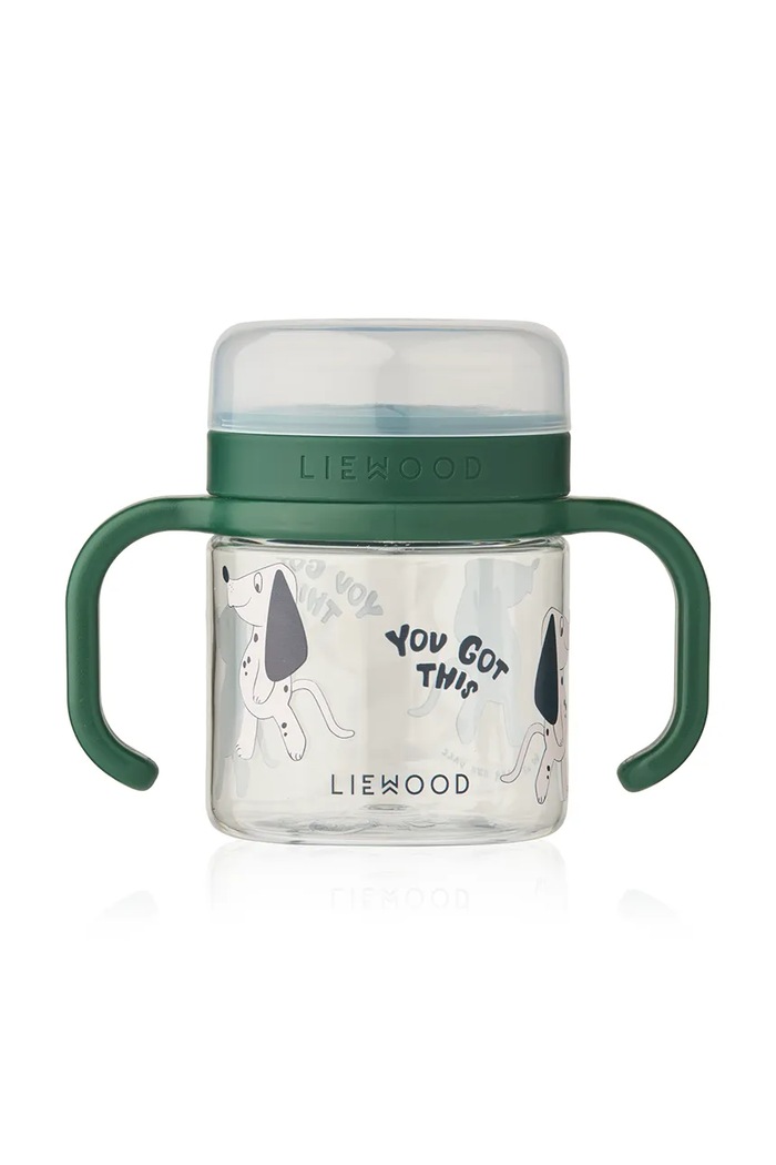 Liewood Kubek dziecięcy Enyo Tritan Snack Cup beżowy LW20336.9BY2