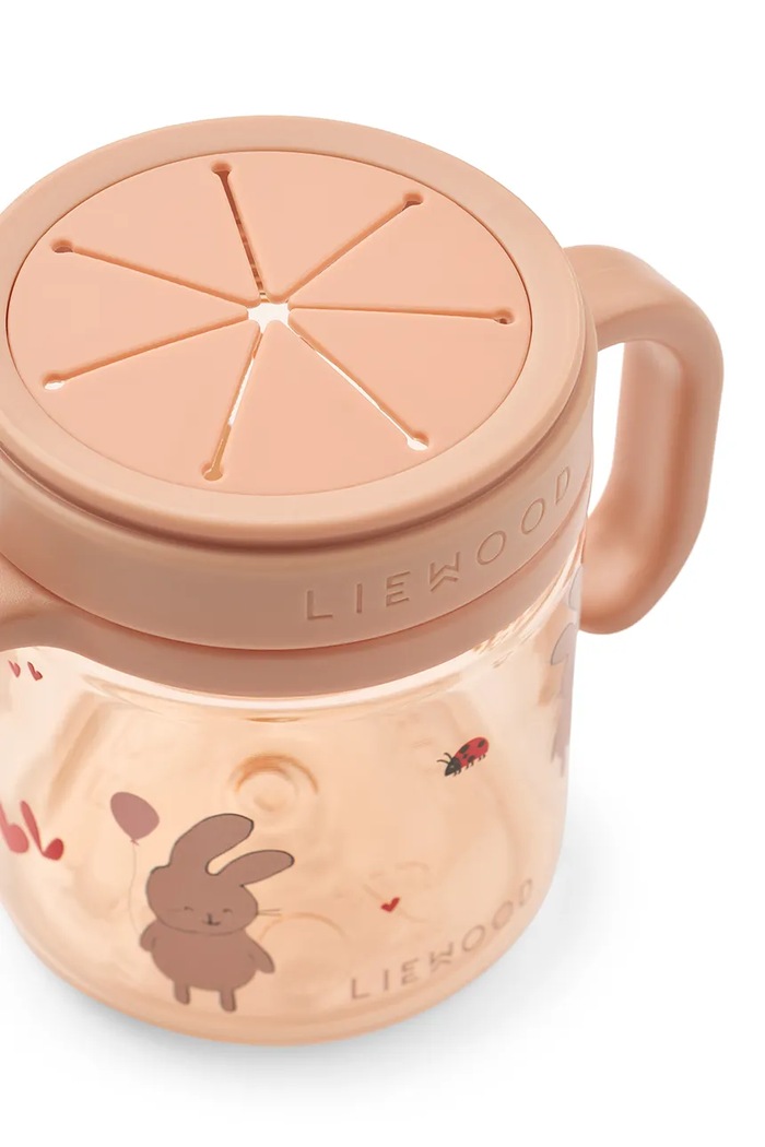 Liewood Kubek dziecięcy Enyo Tritan Snack Cup LW20336.9BY2 różowy AW26