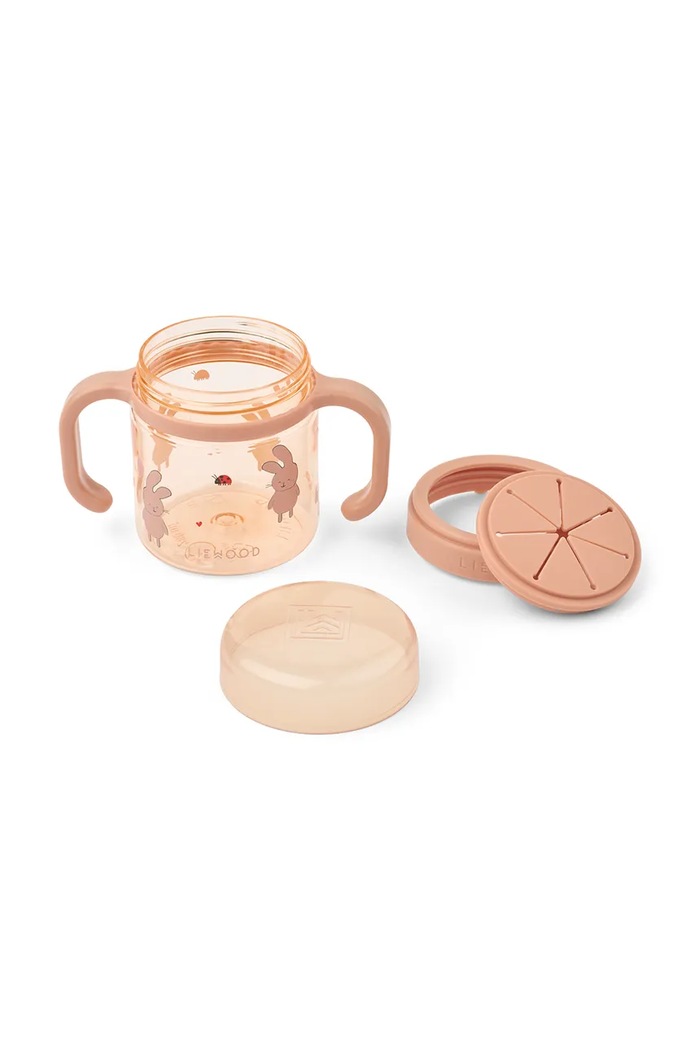 Chłopiec Liewood Kubek dziecięcy Enyo Tritan Snack Cup LW20336.9BY2 różowy