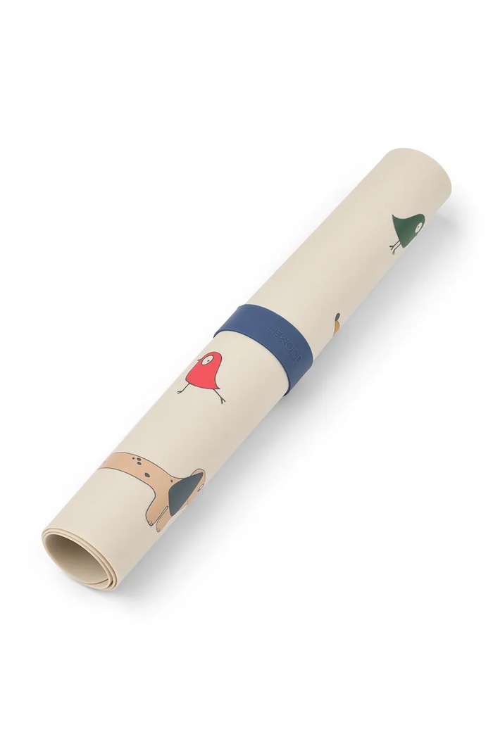 Liewood Podkładka pod talerz dziecięca Jude Printed Placemat LW15059.9BY2 beżowy AW26