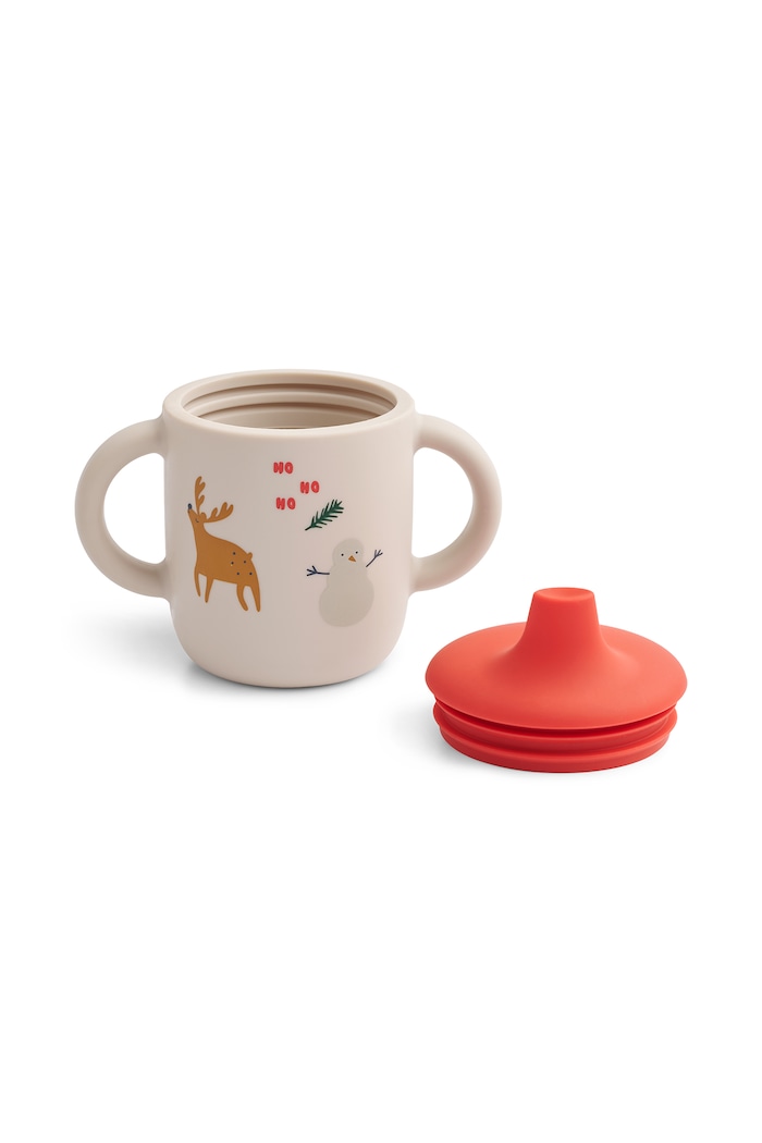 Liewood Kubek dziecięcy Neil Sippy Cup LW13060.9BY2 beżowy AW26