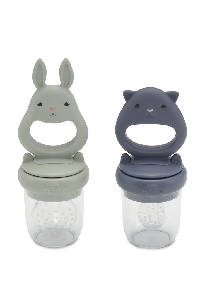 Konges Sløjd Otroški cucljalnik za sadje SILICONE FRUIT FEEDING PACIFIER mornarsko modra KS106228.9BY2