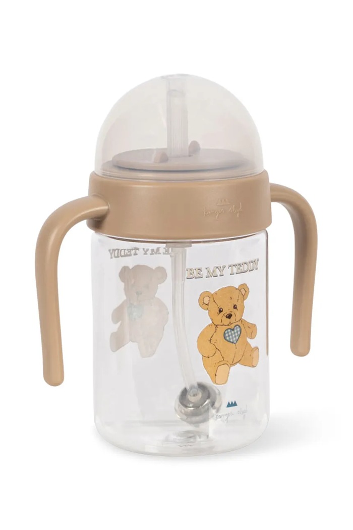Αγορίστικα Konges Sløjd Κούπα βρεφική BOTTLE WITH HANDLE KS105922.9BY2 μπεζ