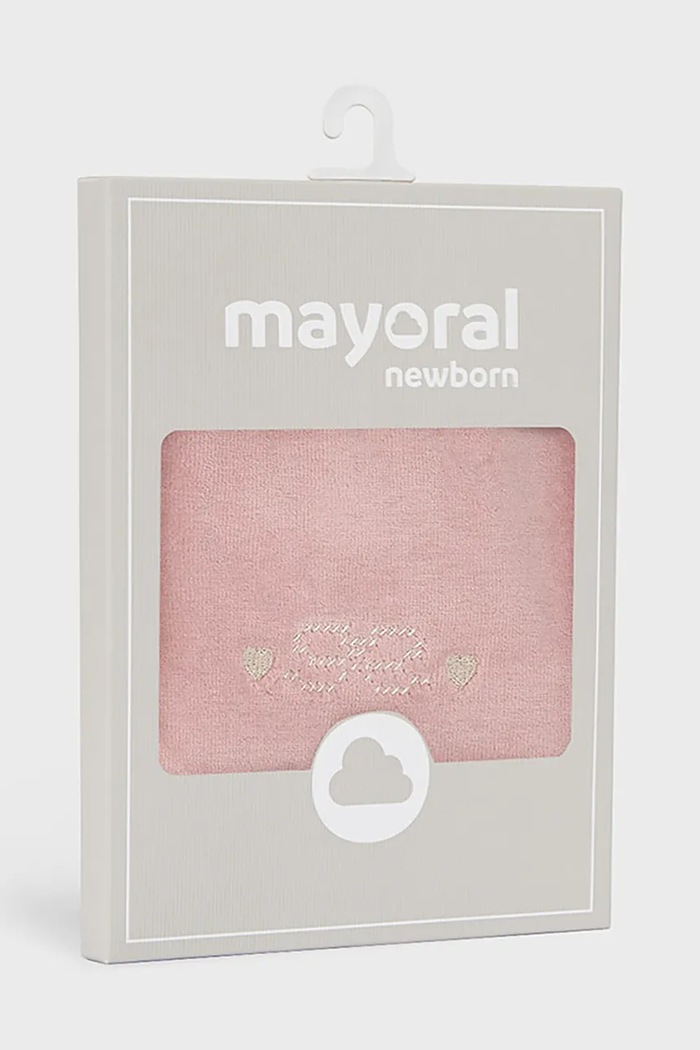 Deklice Mayoral Newborn slinček za dojenčke paket 2 kosov 9138.1F.Newborn.9BY2 roza