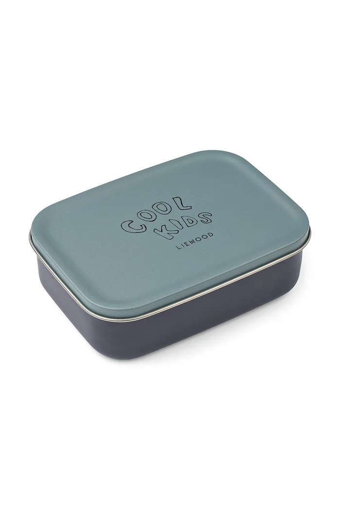 Liewood lunchbox dziecięcy Nina Stainless Steel Lunchbox LW20942.9BY2 granatowy AW26