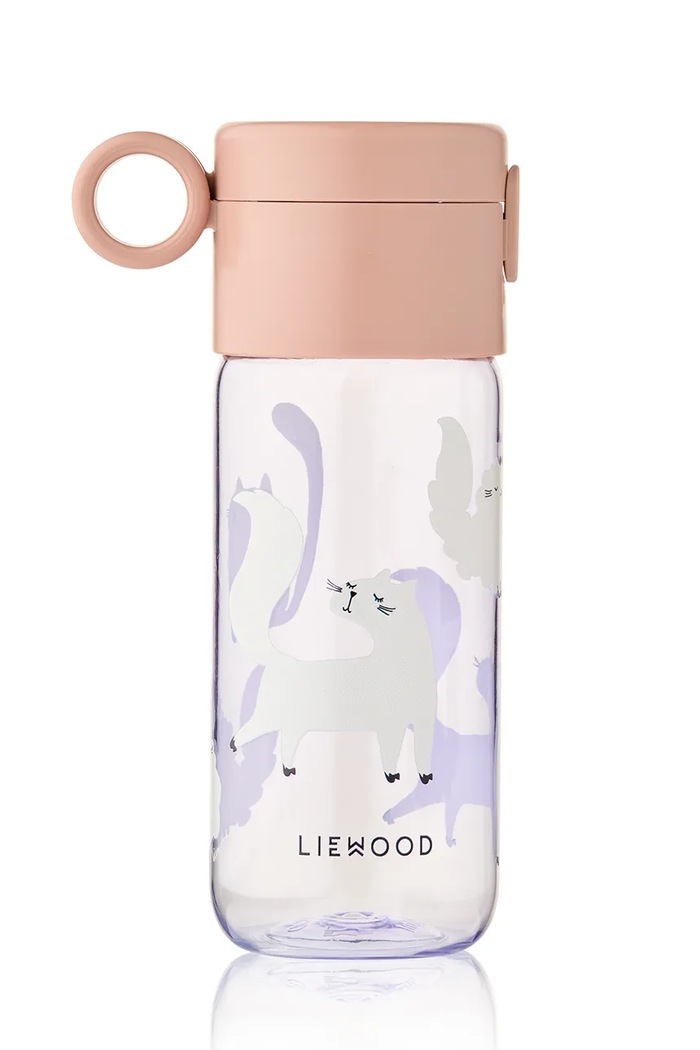 Liewood butelka na wodę dziecięca Clemence Tritan Bottle 350 ml fioletowy LW20622.9BY2