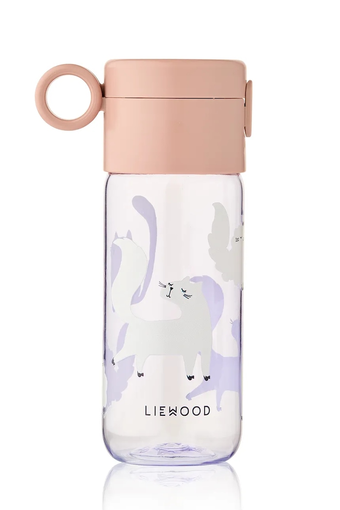 Liewood butelka na wodę dziecięca Clemence Tritan Bottle 350 ml fioletowy LW20622.9BY2