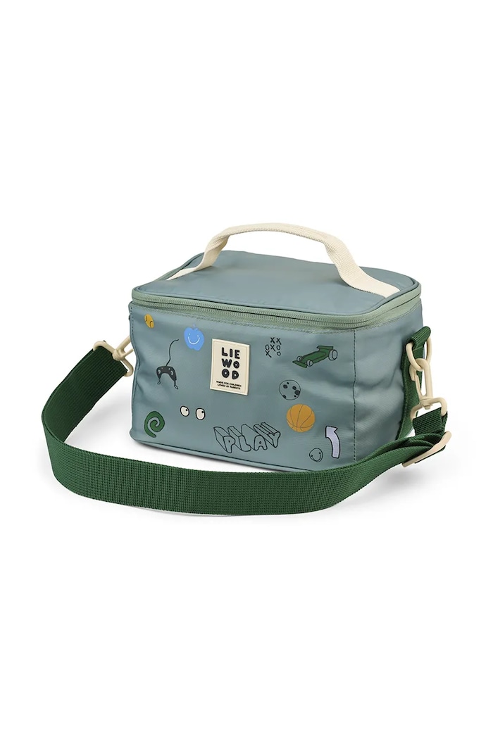 Liewood torba na lunch dziecięca Toby Medium Thermal Bag niebieski LW20235.9BY2