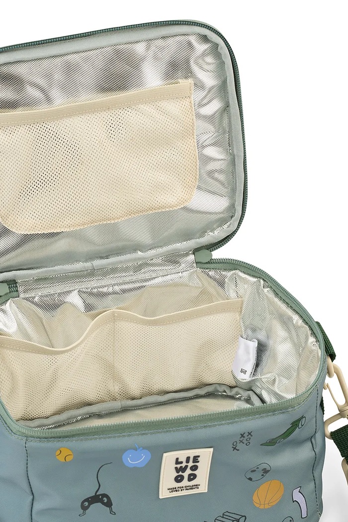 Liewood torba na lunch dziecięca Toby Medium Thermal Bag LW20235.9BY2 niebieski AW26