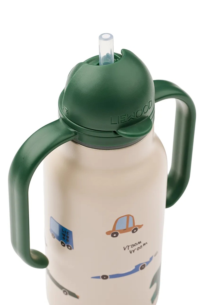 Chłopiec Liewood butelka na wodę dziecięca Kimmie Water Bottle 250 ml LW19618.9BY2 beżowy