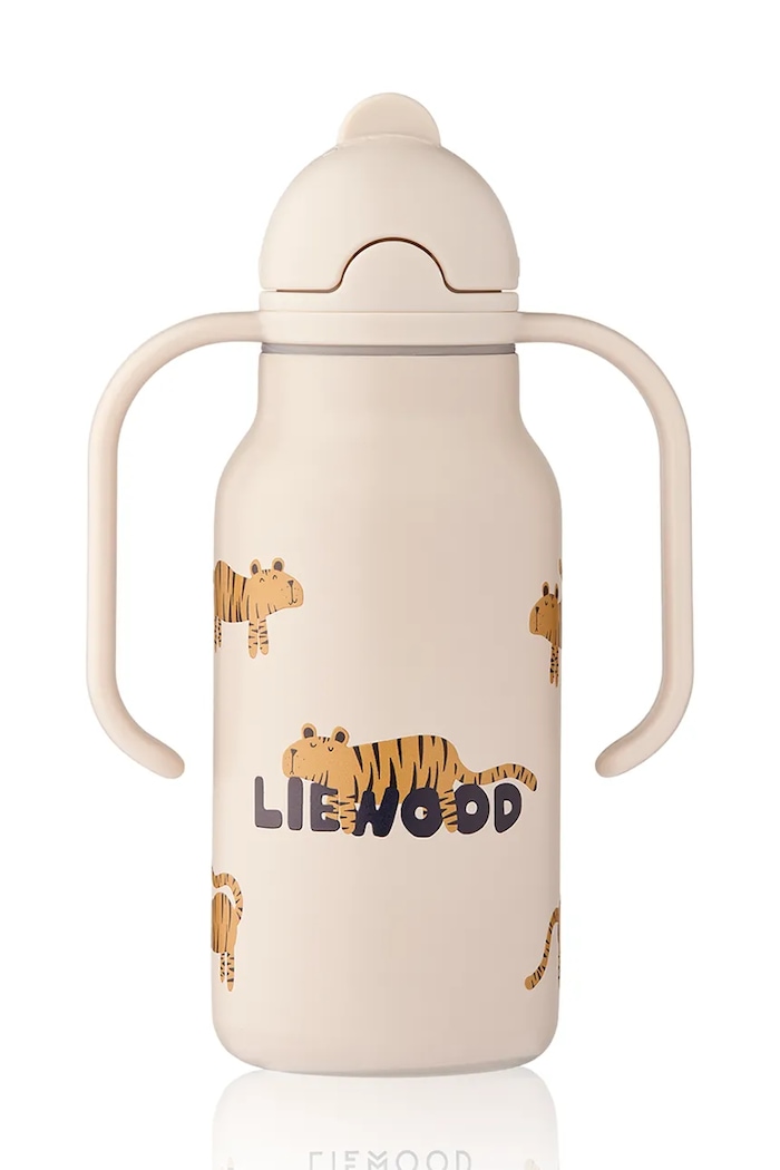 Liewood butelka na wodę dziecięca Kimmie Water Bottle 250 ml beżowy LW19618.9BY2