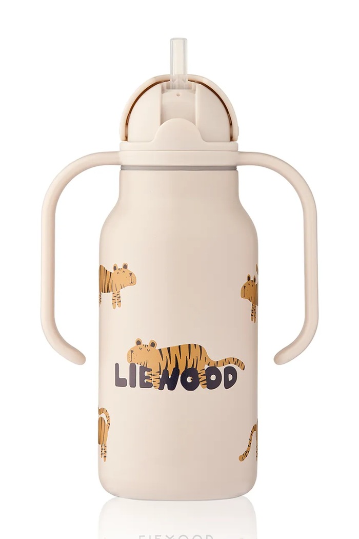 Liewood butelka na wodę dziecięca Kimmie Water Bottle 250 ml LW19618.9BY2 beżowy AW26