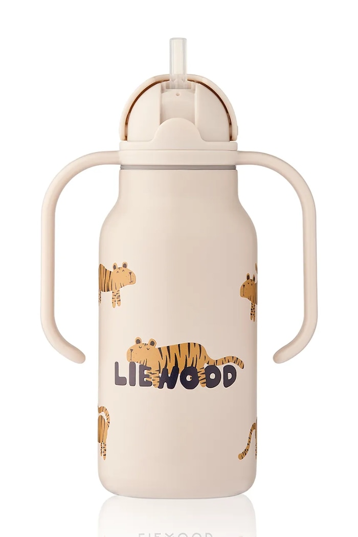 Liewood butelka na wodę dziecięca Kimmie Water Bottle 250 ml LW19618.9BY2 beżowy AW26
