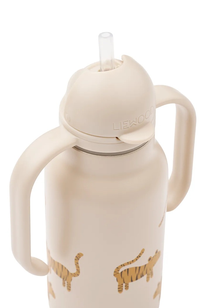 Chłopiec Liewood butelka na wodę dziecięca Kimmie Water Bottle 250 ml LW19618.9BY2 beżowy
