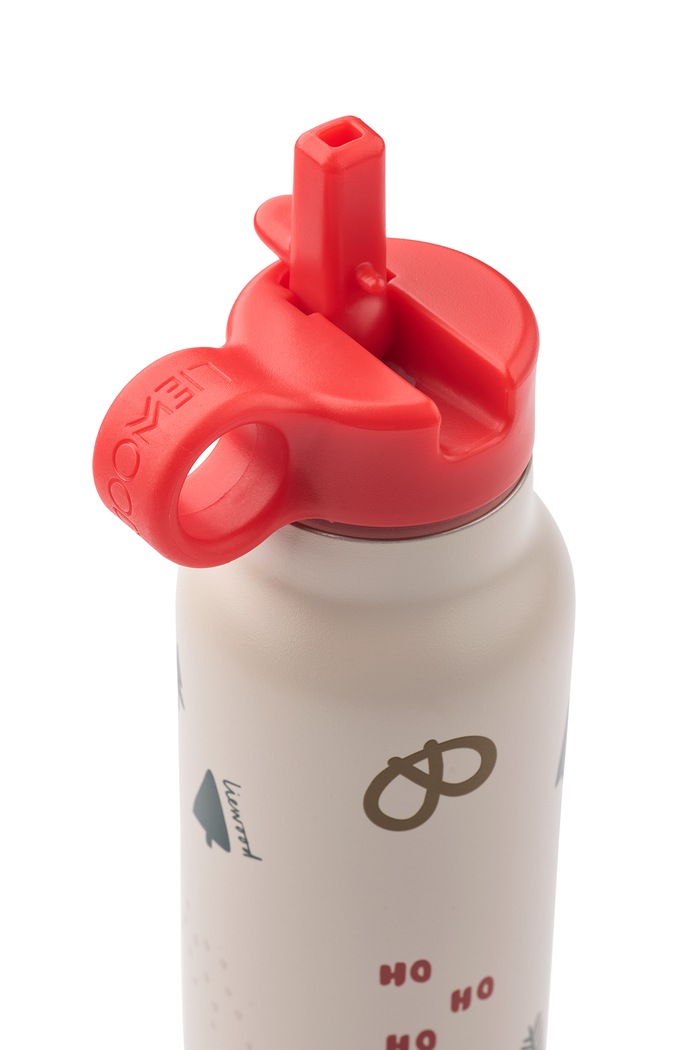 Liewood Butelka na wodę dziecięca Falk Water Bottle 350 ml LW19617.9BY2 beżowy AW26
