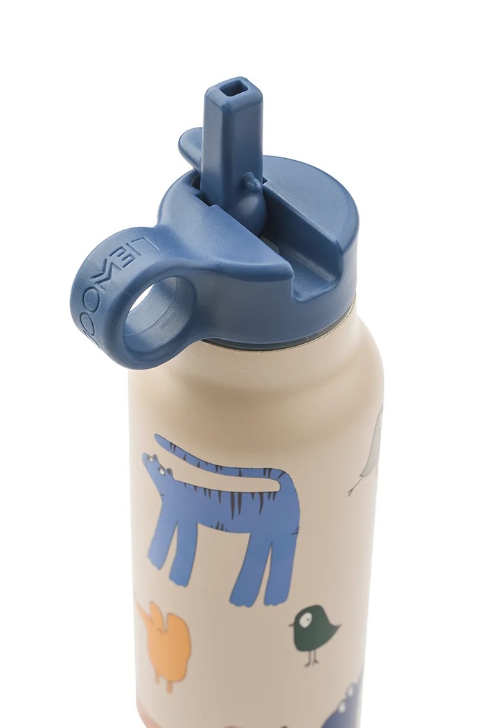 Liewood Butelka na wodę dziecięca Falk Water Bottle 350 ml LW19617.9BY2 beżowy AW26