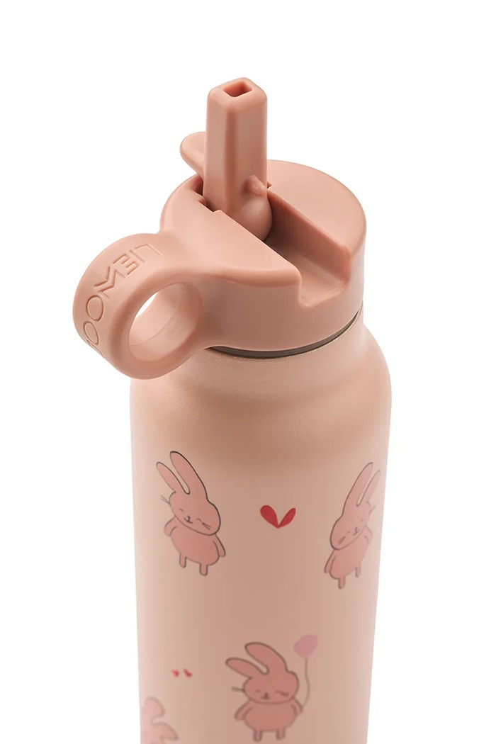 Liewood Butelka na wodę dziecięca Falk Water Bottle 350 ml LW19617.9BY2 różowy AW26