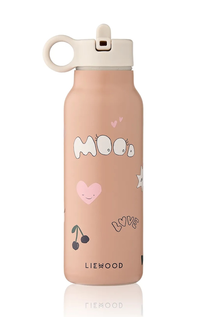 Liewood butelka na wodę dziecięca Falk Water Bottle 350 ml różowy LW19617.9BY2
