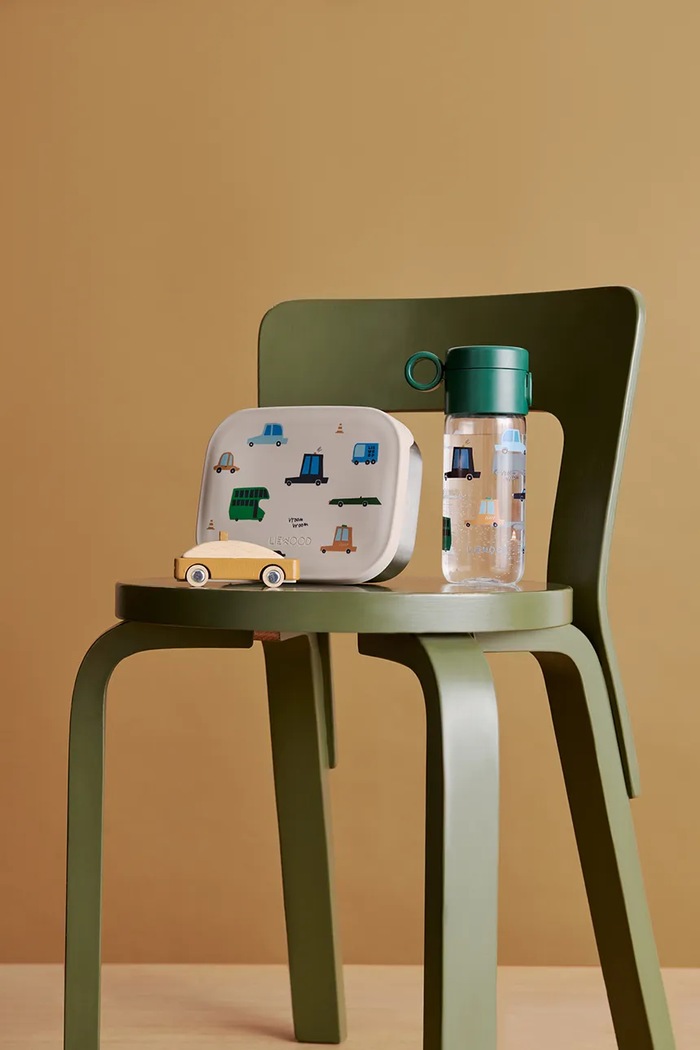 Chłopiec Liewood lunchbox dziecięcy Arthur Printed Lunchbox LW14982.9BY2 beżowy