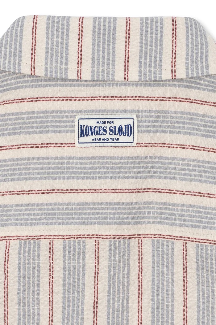 Chłopiec Konges Sløjd Koszula dziecięca bawełniana ELLIOT LS SHIRT GOTS KS106462.9BY2 multicolor