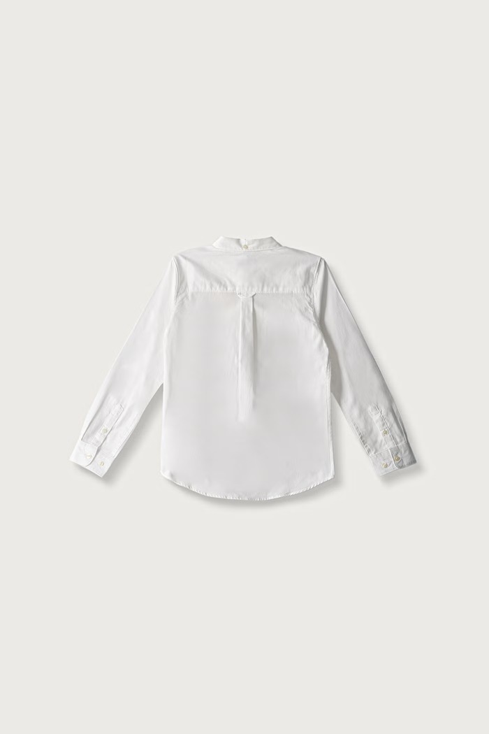 Gant Koszula dziecięca bawełniana 813300054 biały AW26