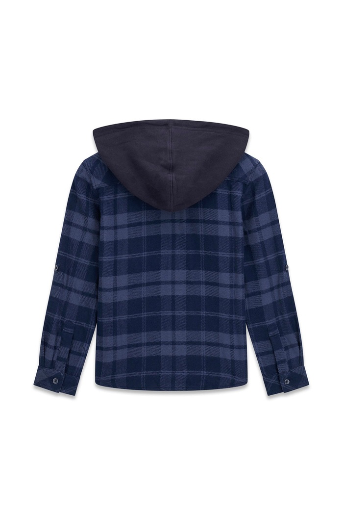 Guess Koszula dziecięca bawełniana L6BH06.W4210.9BY2 niebieski AW26