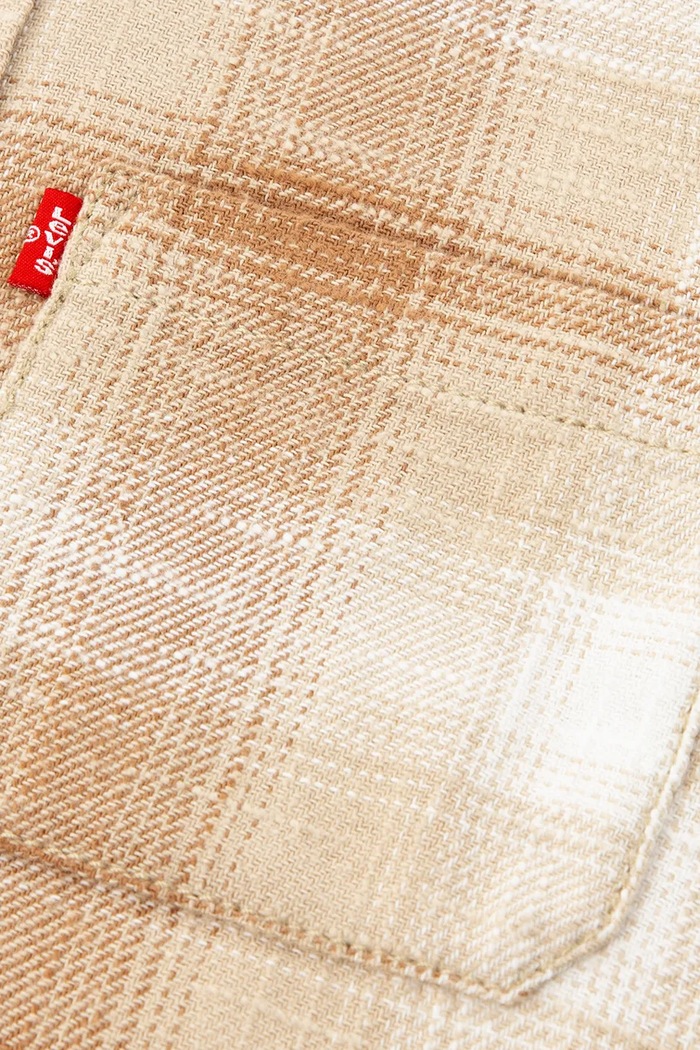 Levi's košulja za djecu od pamuka SHADOW PLAID SHIRT bež 9ER927