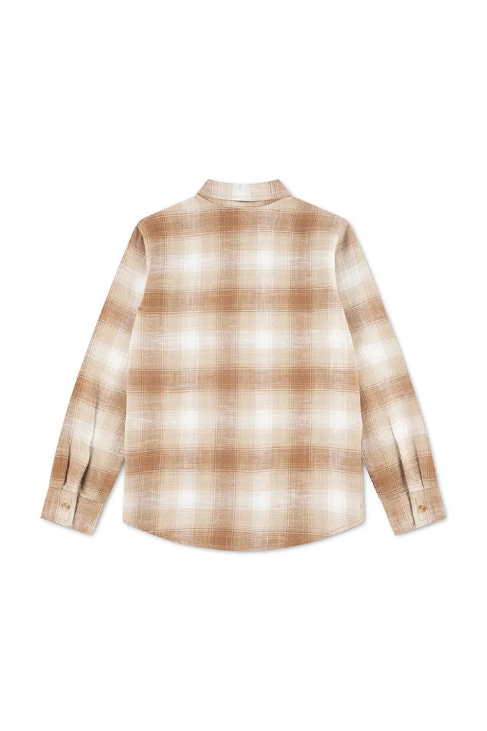 Levi's košulja za djecu od pamuka SHADOW PLAID SHIRT 8ER927 bež AW26