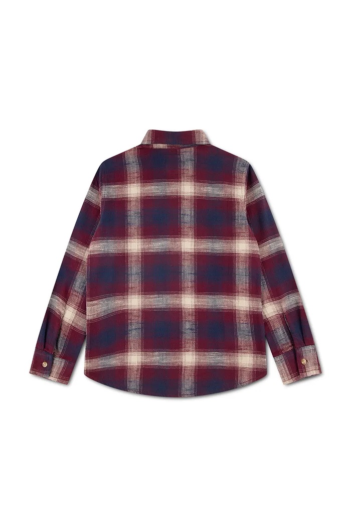 Levi's košulja za djecu od pamuka SHADOW PLAID SHIRT 8ER927 bordo AW26