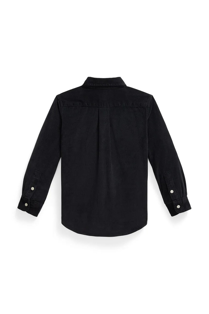Polo Ralph Lauren Košeľa detská bavlnená 322878888008 čierna AW26