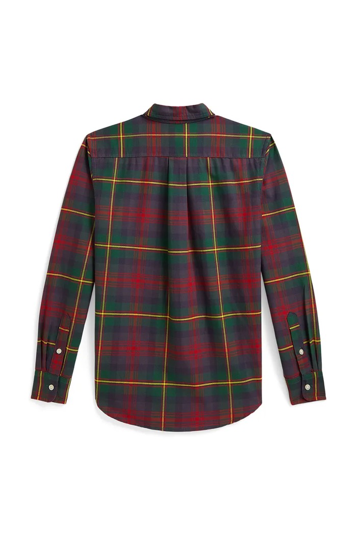 Dječaci Polo Ralph Lauren Košulja za djecu od pamuka 323B24638001 crvena
