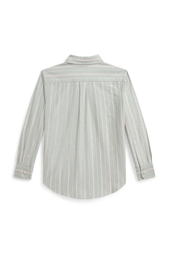 Dječaci Polo Ralph Lauren Košulja za djecu od pamuka 322B24627001 siva