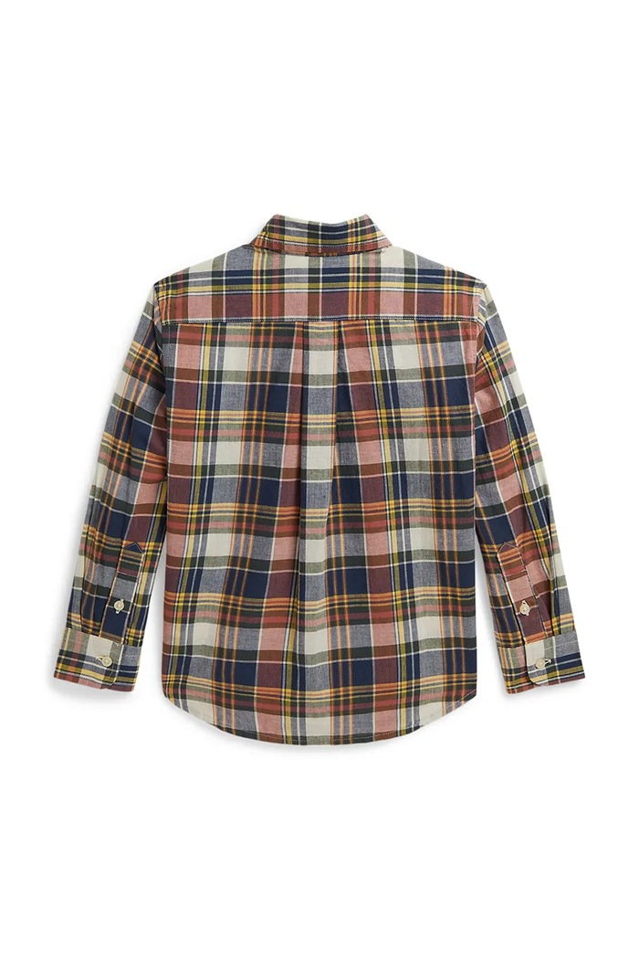 Polo Ralph Lauren košeľa detská bavlnená 322B18219002 čierna AW26