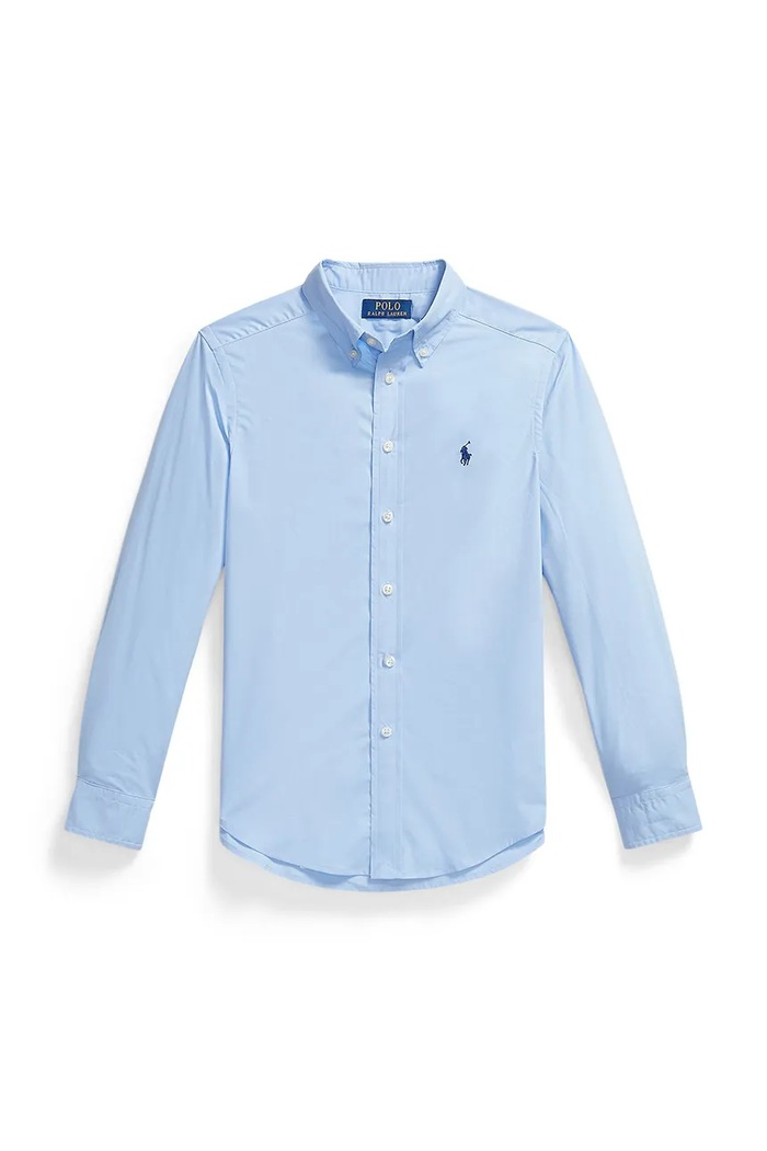 Polo Ralph Lauren košeľa detská bavlnená modrá 323952199500