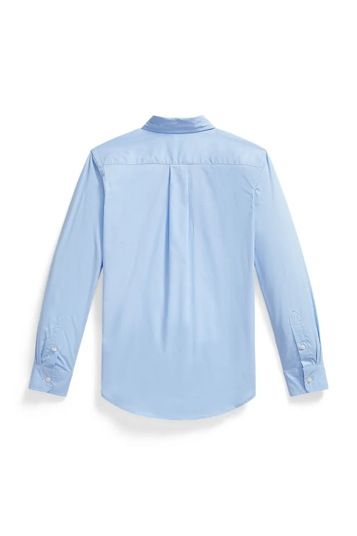 Polo Ralph Lauren košeľa detská bavlnená 323952199500 modrá AW26