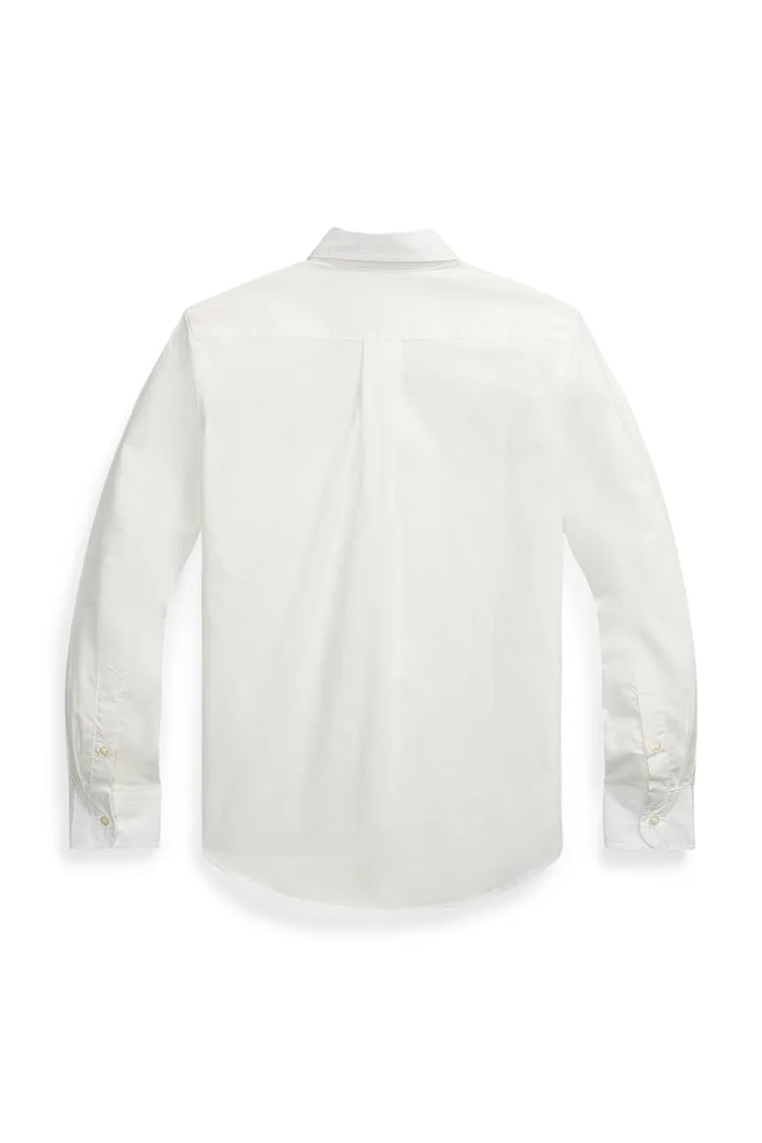 Polo Ralph Lauren cămașă pentru copii, din bumbac 323952199001 alb AW26