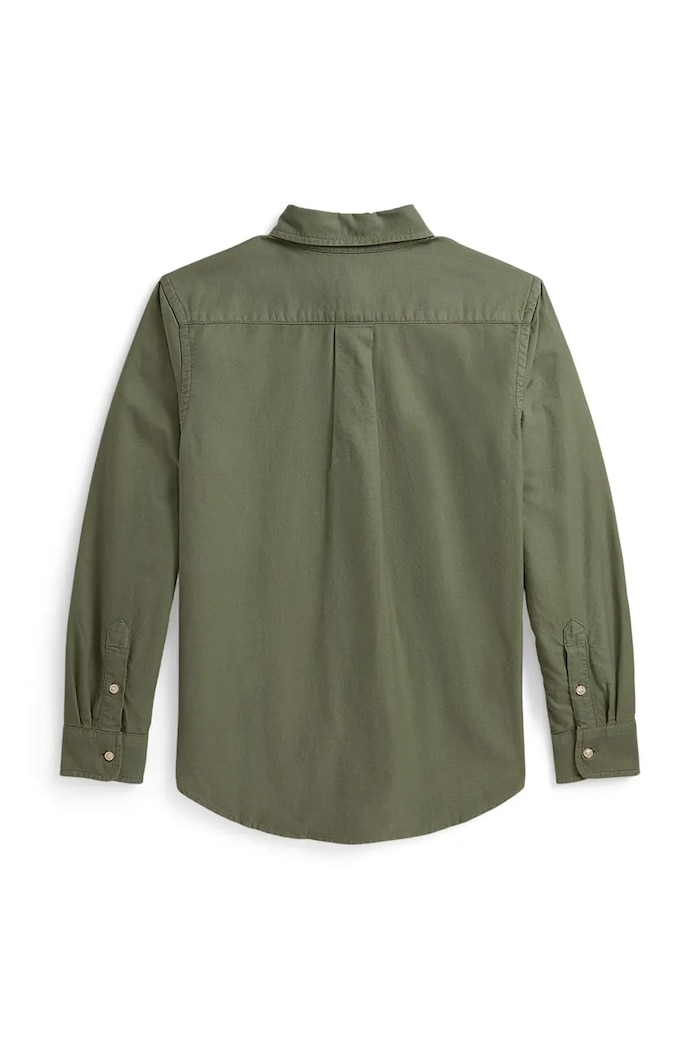 Polo Ralph Lauren πουκάμισο oxford παιδικό βαμβακερό 323858909501 πράσινο AW26