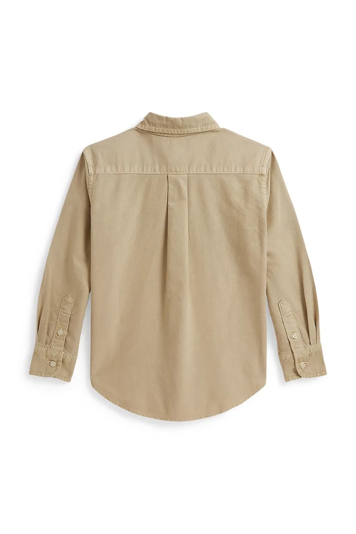 Polo Ralph Lauren košeľa detská bavlnená 322858909501 béžová AW26