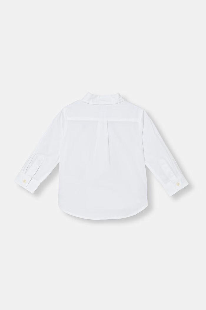 Polo Ralph Lauren košeľa dojčenská bavlnená 320952199002 biela AW26