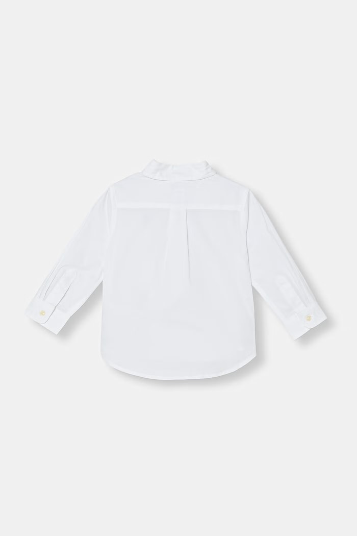Polo Ralph Lauren košeľa dojčenská bavlnená 320952199002 biela AW26