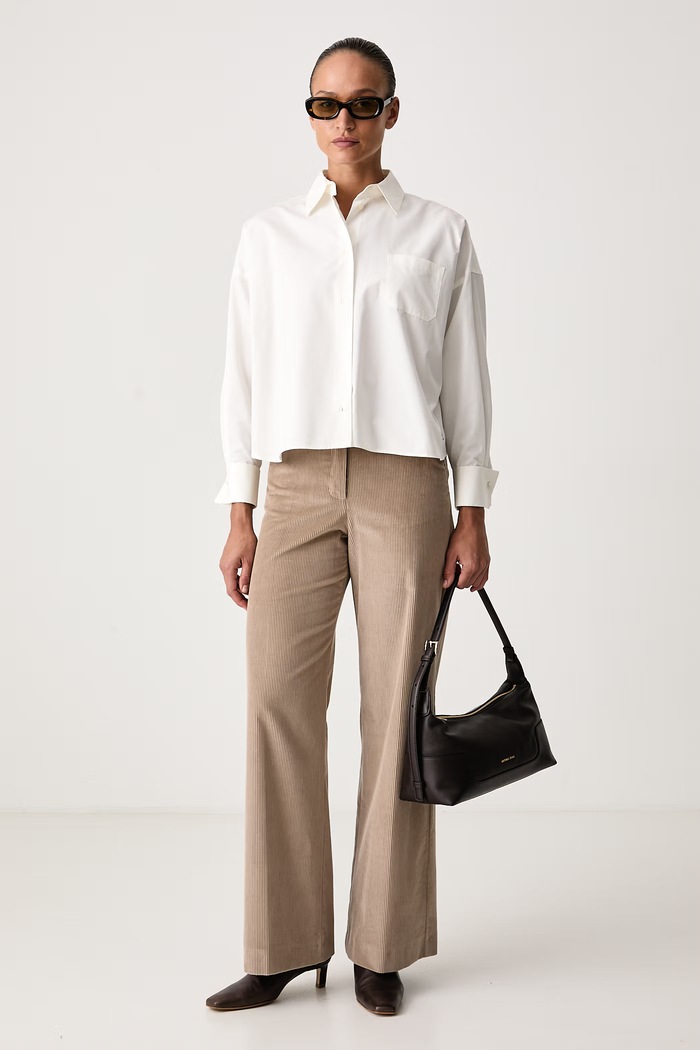 Weekend Max Mara Koszula damska bawełniana WKDOVATTA 2625116052600 beżowy AW26