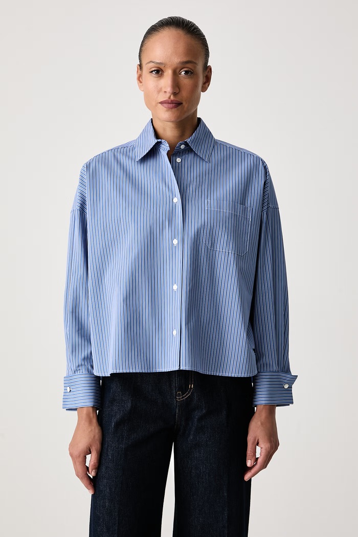 Weekend Max Mara Koszula damska bawełniana WKDOVATTA niebieski 2625116052600