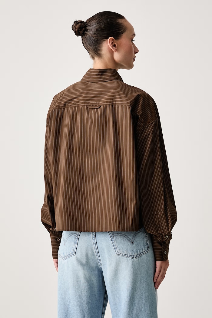 Odzież La Mania Koszula damska bawełniana HEWITT HEWITT brązowy