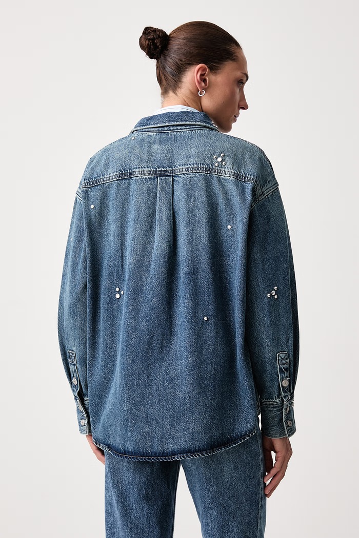 Oblečenie Levi's Košeľa dámska s bavlnou JORDAN DENIM 007WZ modrá
