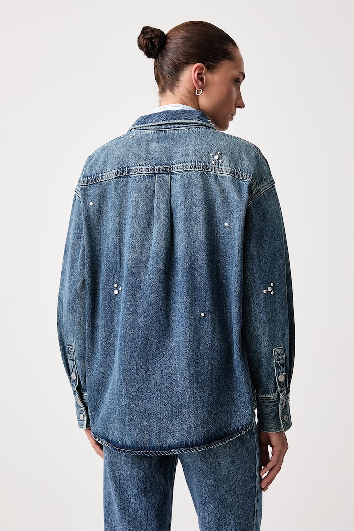 Oblečenie Levi's Košeľa dámska s bavlnou JORDAN DENIM 007WZ modrá